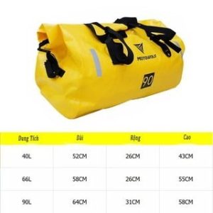Túi Du Lịch Biển Motowolf