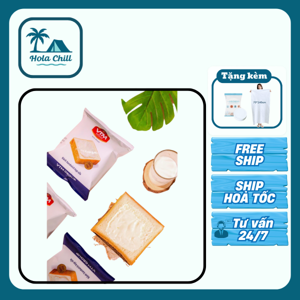 Bánh Sanwich kẹp nhân VTM cỡ lớn 85g vị sữa/socola/phomai - Ảnh 2