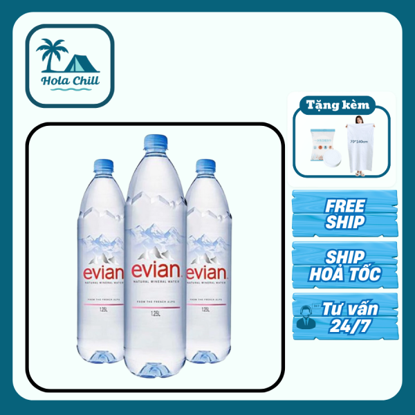 Nước suối Pháp EVIAN - Ảnh 2