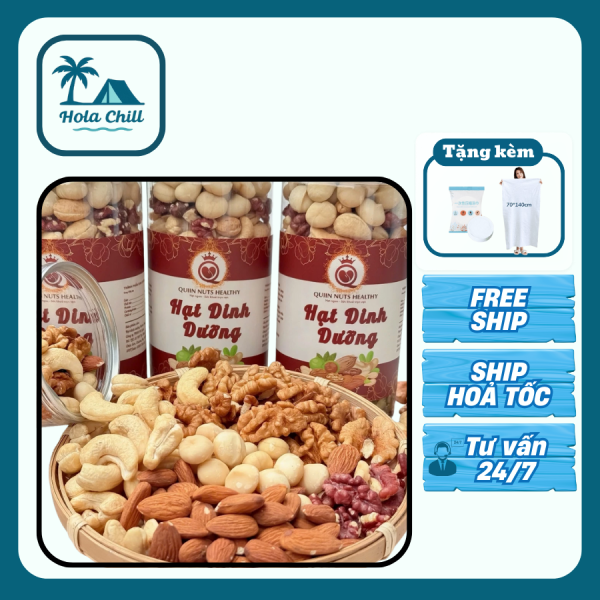 Hạt dinh dưỡng mix tổng hợp macca,óc chó,hạnh nhân, điều, bí sấy chín ăn ngay - Ảnh 2