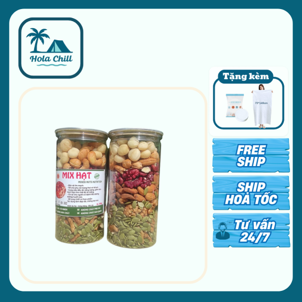 Hạt dinh dưỡng mix tổng hợp macca,óc chó,hạnh nhân, điều, bí sấy chín ăn ngay - Ảnh 3